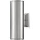 Vegas 2 Light 12.75 inch Aluminum Outdoor Wall Sconce
